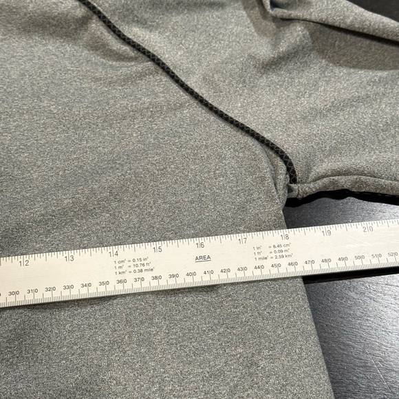 Under Armour Women's UA ColdGear 1/4 Zip Gray Baselayer Shirt Large - Picture 12 of 12